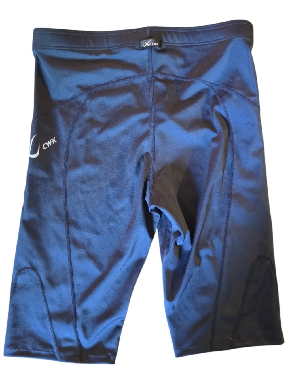 CW-X Stabilyx Ventilator Women's XL Navy Compression Running Shorts Support